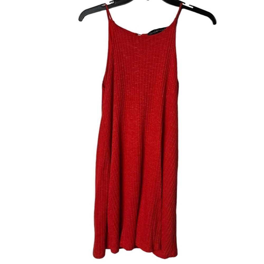 Derek Heart Red Dress Woman’s Size M